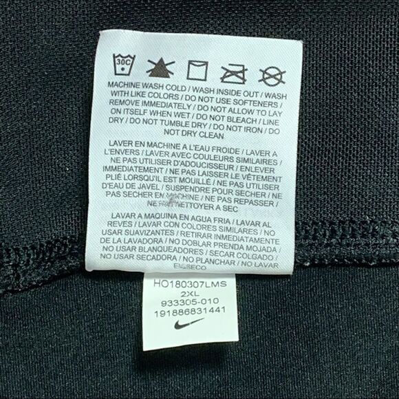 Nike Pro Hyperwarm Brushed Training Tights Leggings XXL - Picture 13 of 13